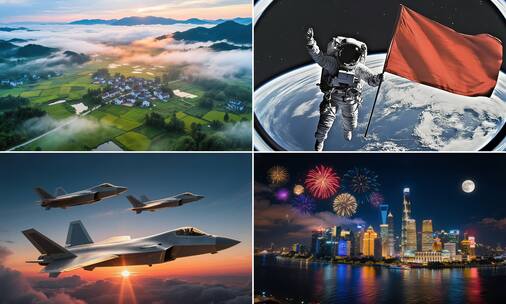 宽屏《我们的中国梦》配乐背景