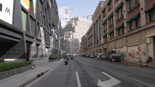 普陀区莫干山路街景