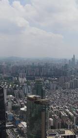 广州天河城市景观航拍高清在线视频素材下载
