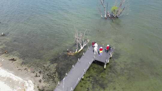 大理洱海航拍风光