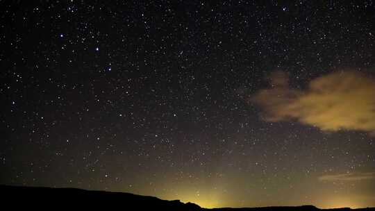 星空银河延时摄影