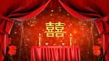 中式婚礼背景素材高清在线视频素材下载