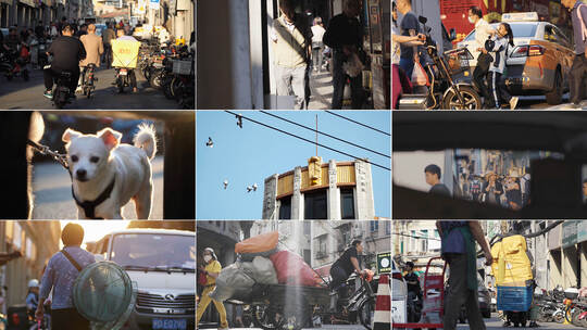 电影感 人文 市井 生活 烟火气高清在线视频素材下载