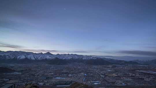 8K西藏雪山延时