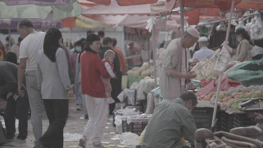 青海省格尔木菜市场少数民族农贸市场