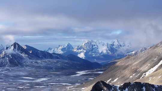 喜马拉雅山脉群峰