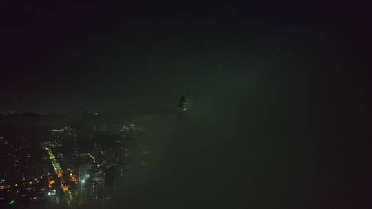 深圳夜景航拍