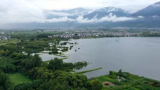 大理洱海航拍