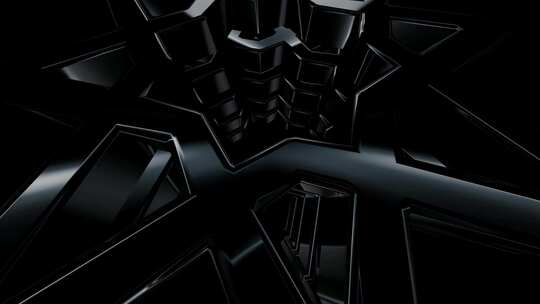 带有黑色元素的精英背景，独特的设计，反射视频素材模板下载