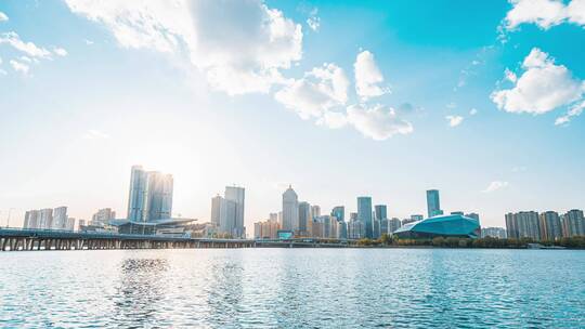 沈阳浑河4k浑河大桥延时