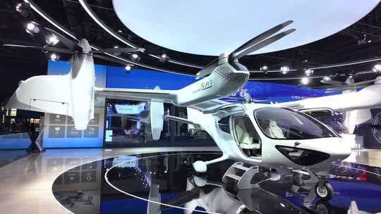 上海第八届 进博会私人飞机展