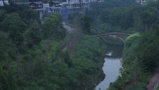 重庆磁器口古镇景色