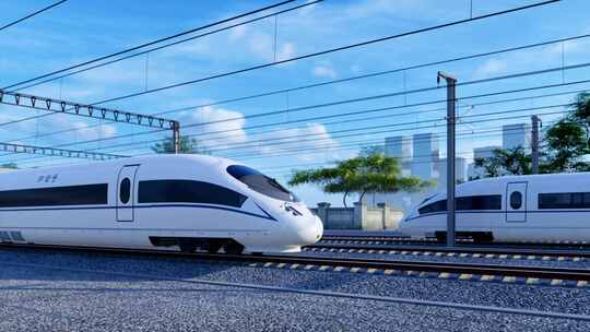 火车动画 中国速度