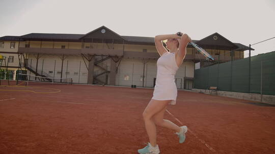 网球 打网球 运动 竞技 场地 比赛视频素材模板下载