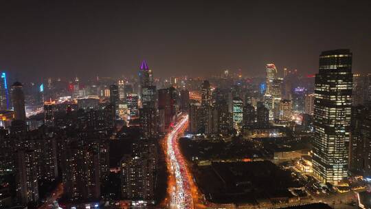 南北高架夜景航拍