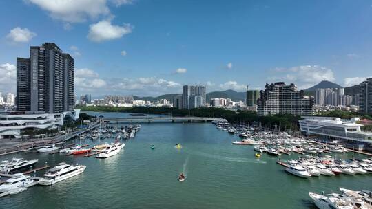 三亚鸿洲时代海岸 旅游中心视频素材模板下载