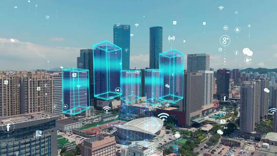 4K科技城市-智慧城市 未来科技