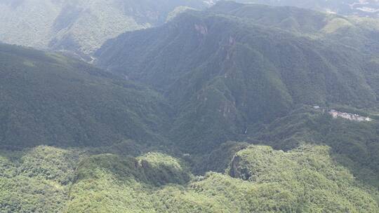 航拍江西井冈山5A景区