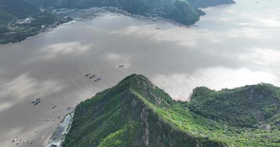 北岐滩涂航拍空镜