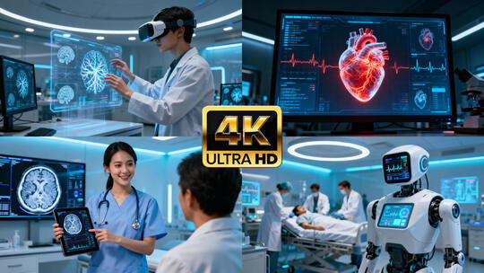 智慧医疗医学医疗科技未来健康AI医疗医院