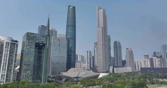 广州珠江新城高楼景观