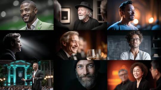 时代精英人物风采录 成功人士访谈 领袖魅力高清在线视频素材下载