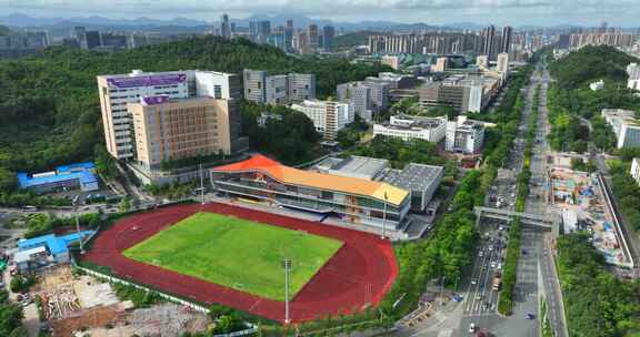 香港中文大学（深圳）航拍