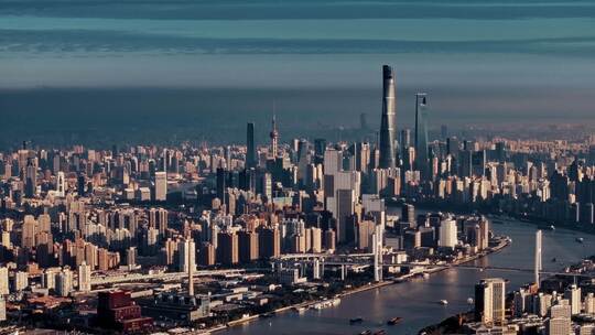 上海天际线8k航拍
