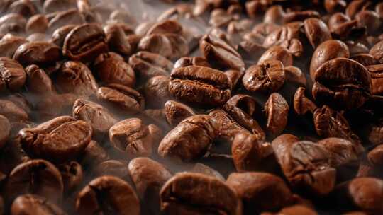 烤制咖啡豆烘焙咖啡豆