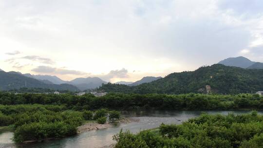 楠溪江/自然岛/风景/水面/露营