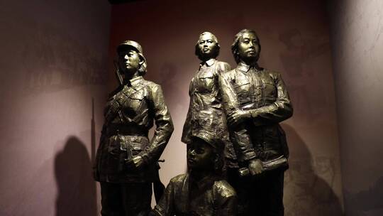 沂蒙红嫂革命纪念馆雕像