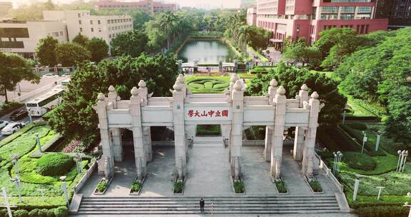 中山大学航拍