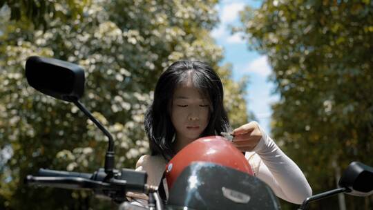 雅迪电动车拍摄