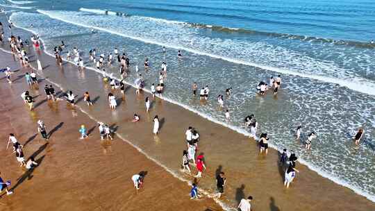 青岛崂山区石老人海水浴场