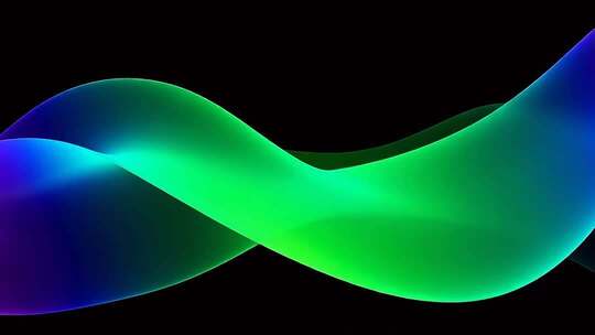 彩色动感波浪抽象背景素材