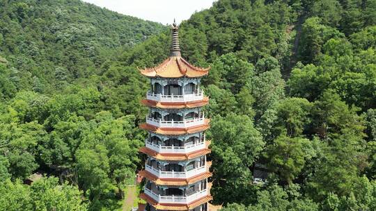 湖南常德夹山国家森林公园野拂维禅师塔