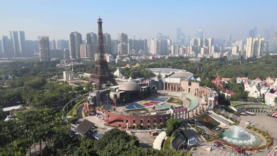 世界之窗 深圳市文化主题公园 主题公园视频素材模板下载