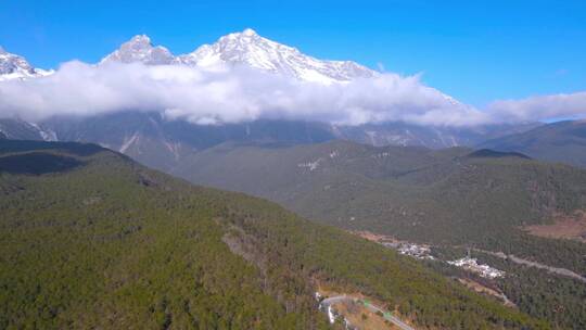 丽江玉龙雪山蓝月谷