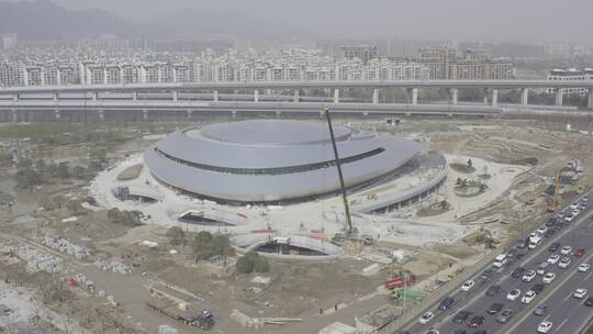 杭州亚运会电竞馆视频素材模板下载