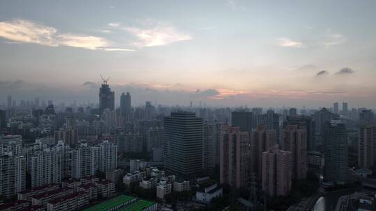 上海徐汇区清晨空镜