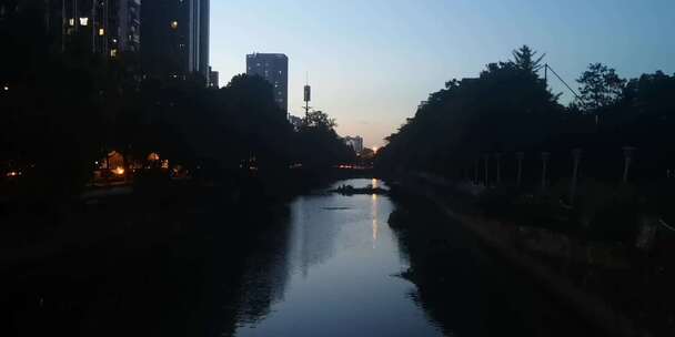 城市夜景风景