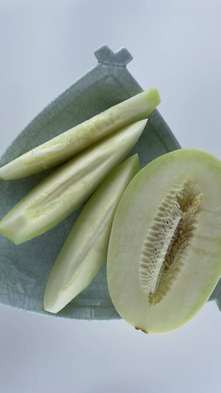 白蜜瓜4K实拍视频