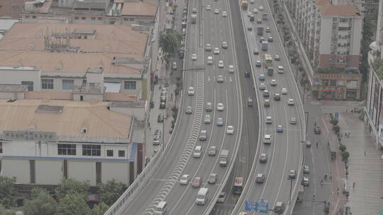 广州城市道路延时SonyA7s3slog3