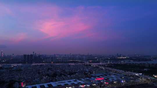 广州番禺洛溪 沙溪 厦滘夜景