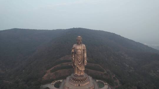 灵山大佛-原始图航拍合集