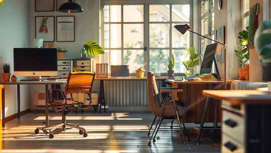 个人创业工作室 家庭自由职业居家办公片头