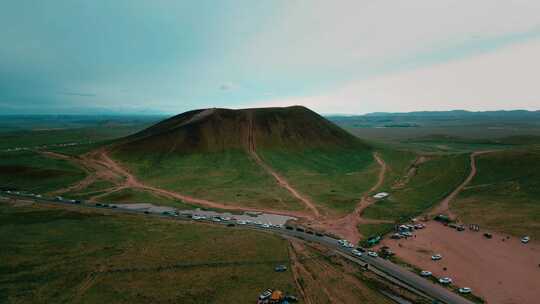 内蒙哈达火山群