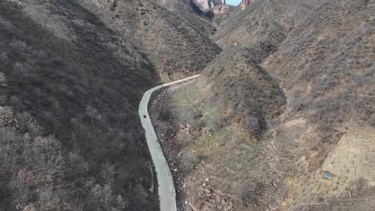 山路 崎岖 出行 汽车 山路 陡峭