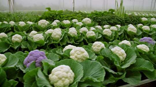 温室大棚蔬菜种植场景