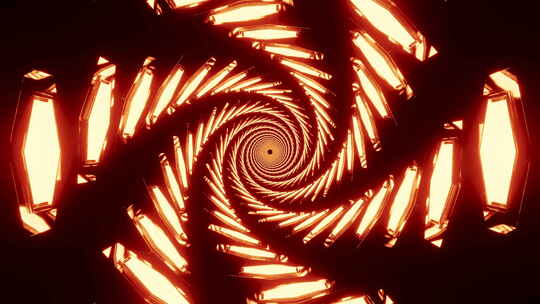 抽象催眠地狱能量隧道视频素材模板下载